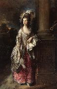 Thomas Gainsborough The Honorable Mrs Graham oil